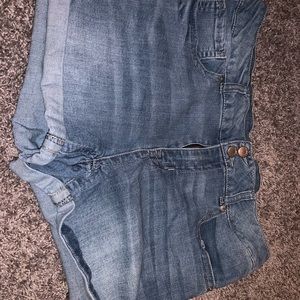 Blue Jean Shorts